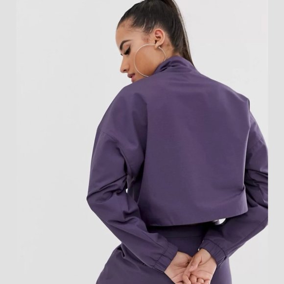 ADIDAS Purple RYV Patch Pocket JACKET ONLY - Picture 2 of 10